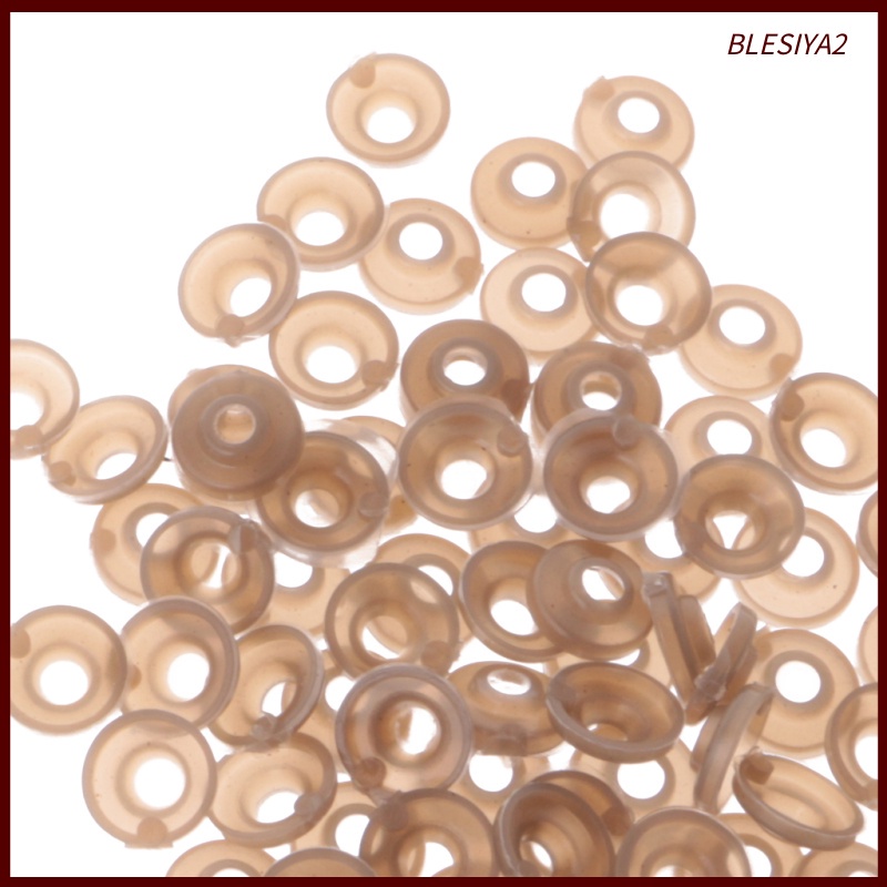 Set 100 Vòng Đệm Mắt Bằng Nhựa 11mm Cho Búp Bê Gấu Bông DIY