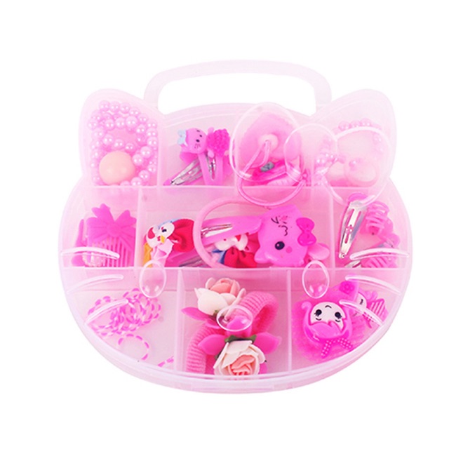 Hộp chun buộc tóc kitty siêu xinh