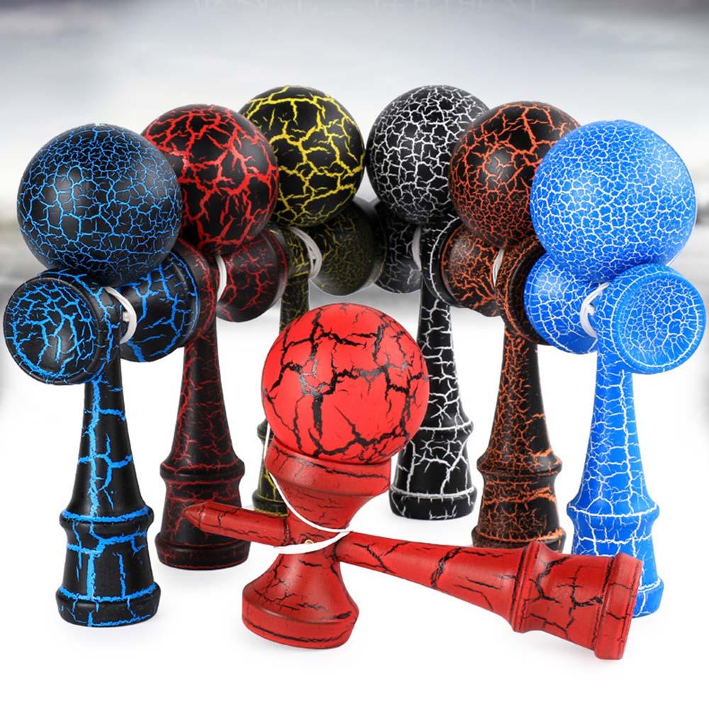 BEBETTERM Đồ Chơi Kendama Bóng Gỗ Giảm Căng Thẳng