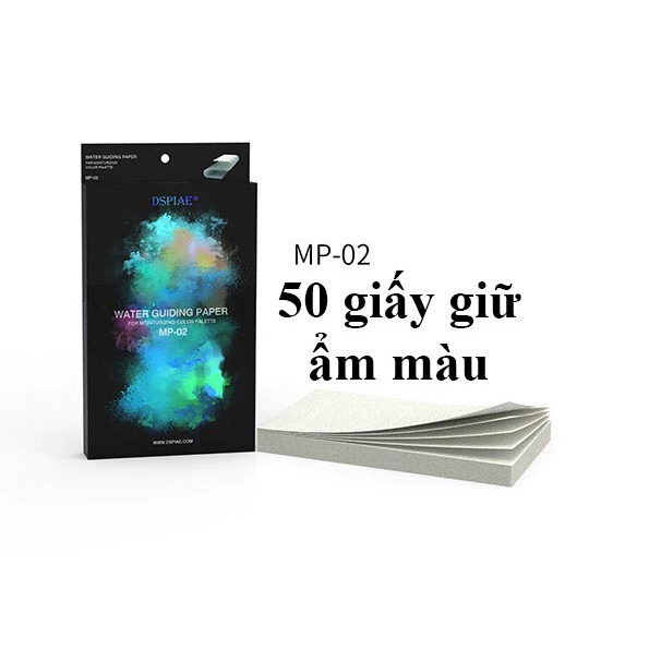 Bảng màu dưỡng ẩm cao cấp dspiae sơn gốc nước MP-01/02/03
