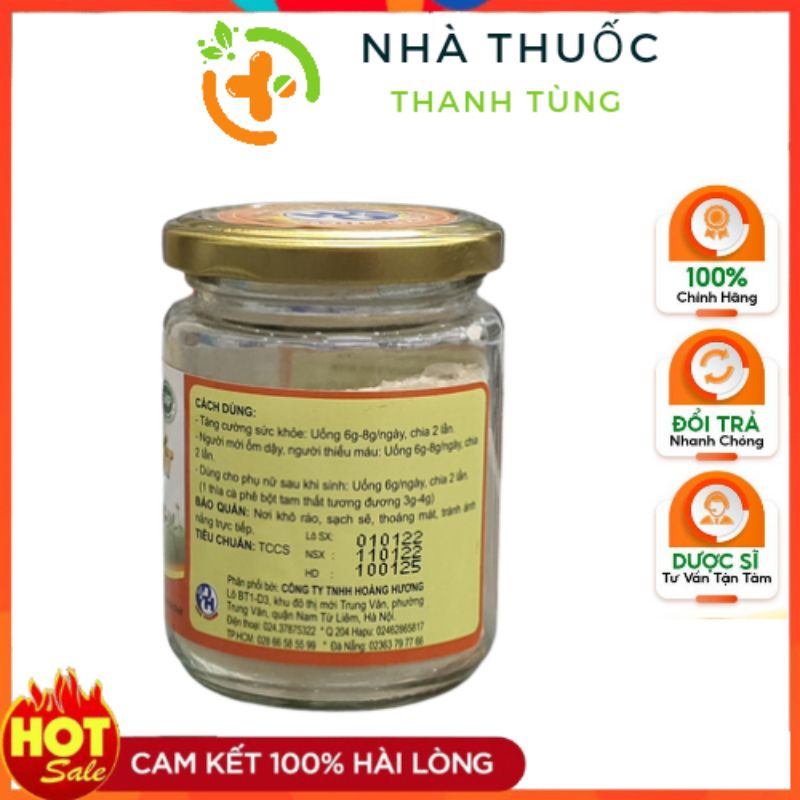 Bột tam thất bắc HoaPharm hộp 100g