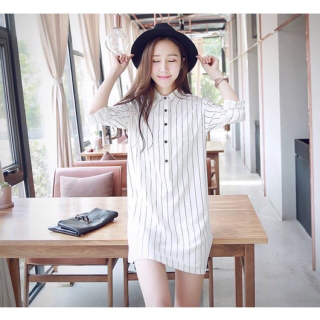 ÁO SƠ MI BIGSIZE DÁNG DÀI