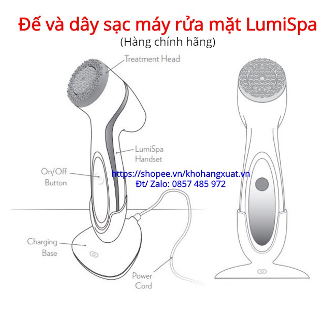 Sạc máy rửa mặt LumiSpa