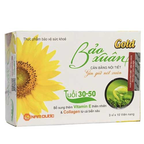 Bảo Xuân Gold -Tinh chất mầm đậu nành hỗ trợ điều hòa nội tiết tố nữ, gìn giữ nét xuân