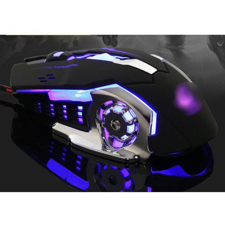 Chuột Game thủ DeTeK Divipard GearLord G502 Q5 có đèn LEDchuột máy tính