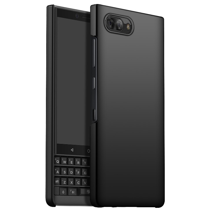 Ốp lưng blackberry key2 siêu mỏng màu đen