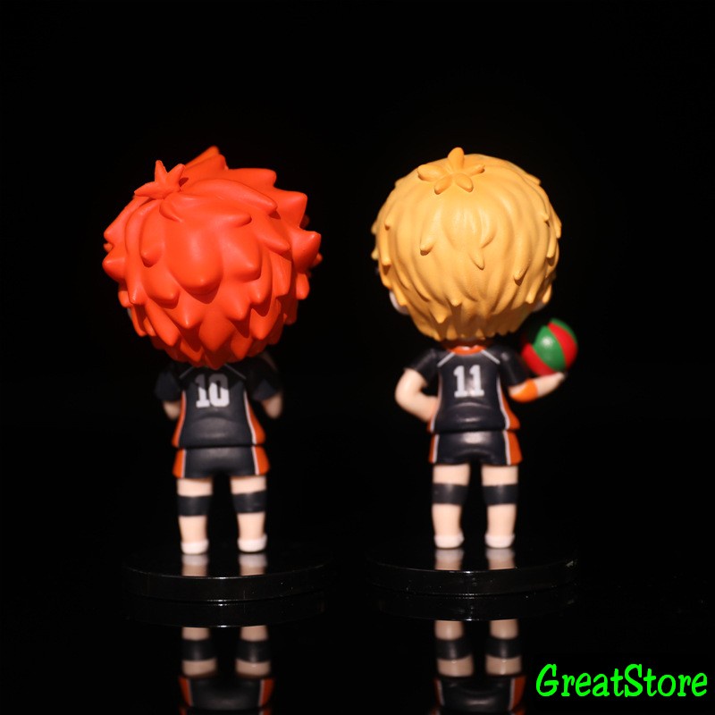 SET 8 MÔ HÌNH VUA BÓNG CHUYỀN Kageyama Tobio,Kozume Kenma,Hinata Shoyo,Toru Oikawa,Tsukishima Kei,Ushujima Wakatos