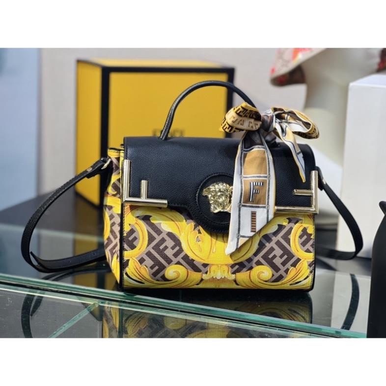 Túi quai xách versace fendi kèm dây đeo chéo 2 loại bản super fullbox