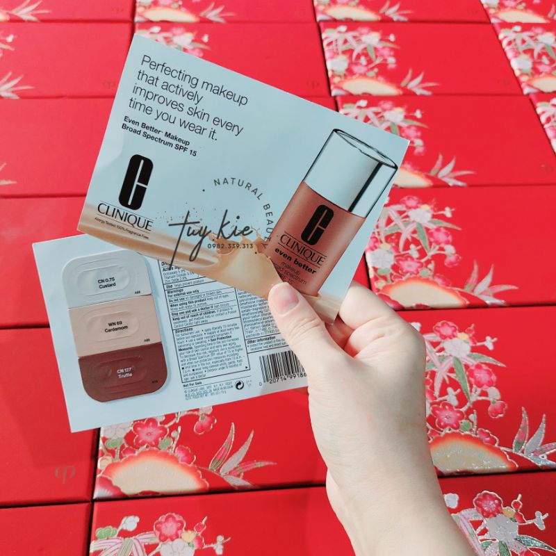 [ Sample ] Kem Nền Sáng Da Even Better Makeup Broad Spectrum SPF15