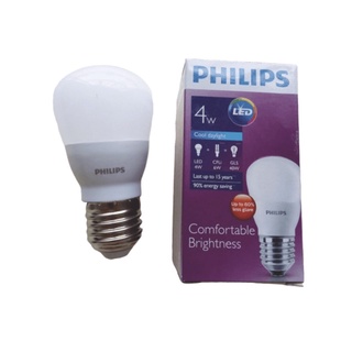 Bóng đèn philips led bulb 4w e27 p45