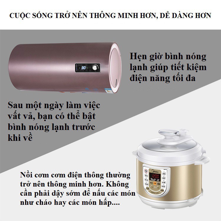 Công tắc điều khiển từ xa đa năng qua Wifi