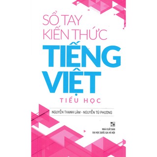 Sách - sổ tay kiến thức tiếng việt tiểu học