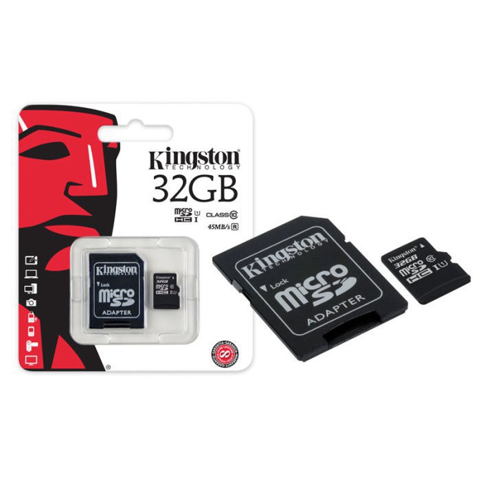 Thẻ nhớ 128GB Kingston MicroSD Class 10 (Kèm Adapter) - Bảo hành 5 năm!