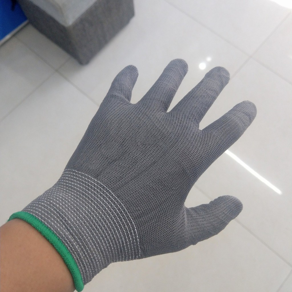 Combo 10 đôi găng tay lao động nữ (nhiều màu)