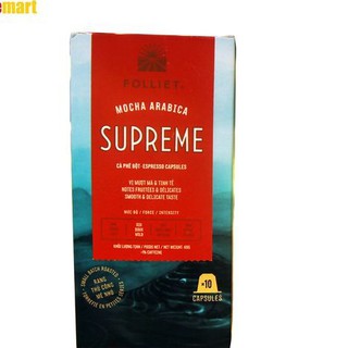 CÀ PHÊ BỘT MOCHA ARABICA SUPREME FOLLIET (250G)