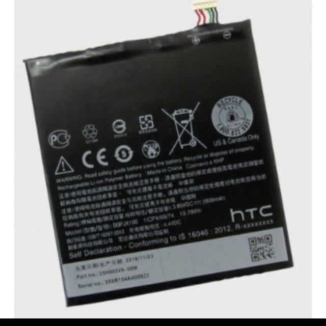 Pin HTC desire 728 dung lượng 2800mAh có bảo hành