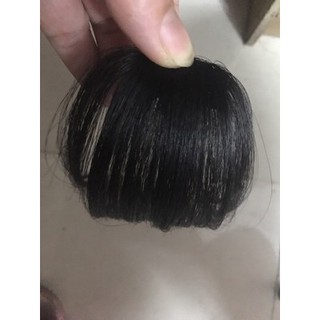 Tóc giả mái thưa không mai (ảnh thật kế) cao cap