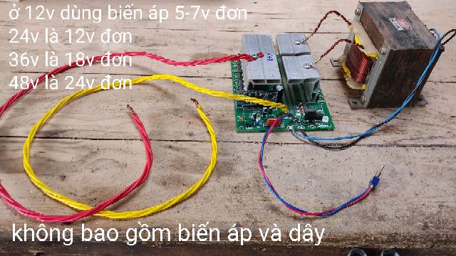 Mạch inverter sóng sin chuẩn 1000W-4000W .12V-48V