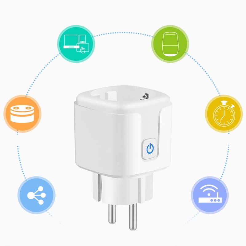 Ổ cắm thông minh WU 16A Tuya ZigBee kết nối wifi không dây điều khiển từ xa