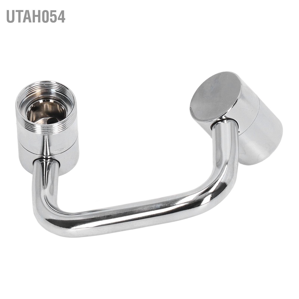 [Hàng Sẵn] Bộ mở rộng vòi Đồng thép không gỉ ABS 1080 Độ 22mm Đường kính bên trong chuyển đổi có thể xoay【Utah054】