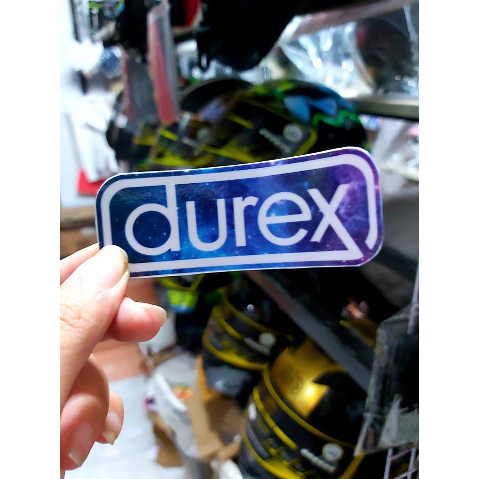 Tem Sticker Decal Durex Đủ Màu Dán Xe, Điện Thoại Giá Rẻ #2k