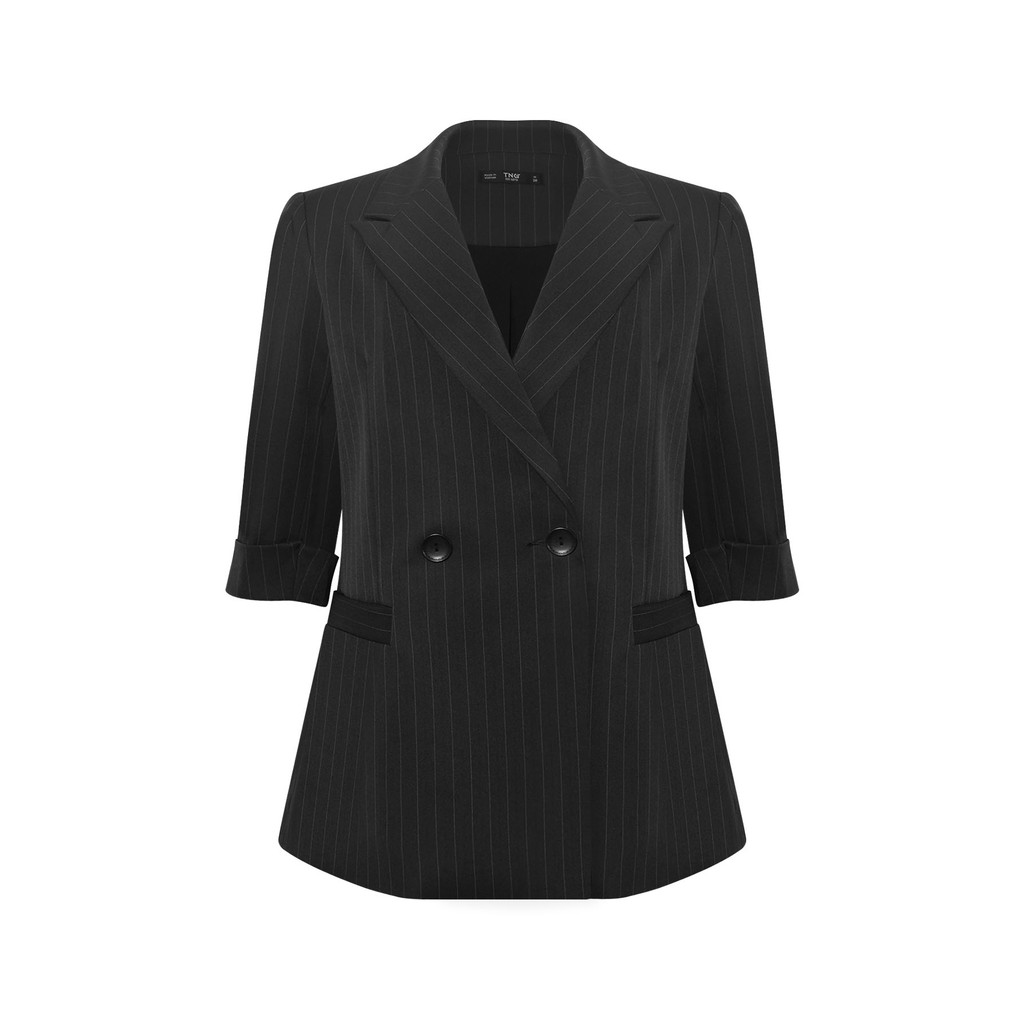 Áo Vest tay lỡ kẻ ghi B653 NỮ TNG