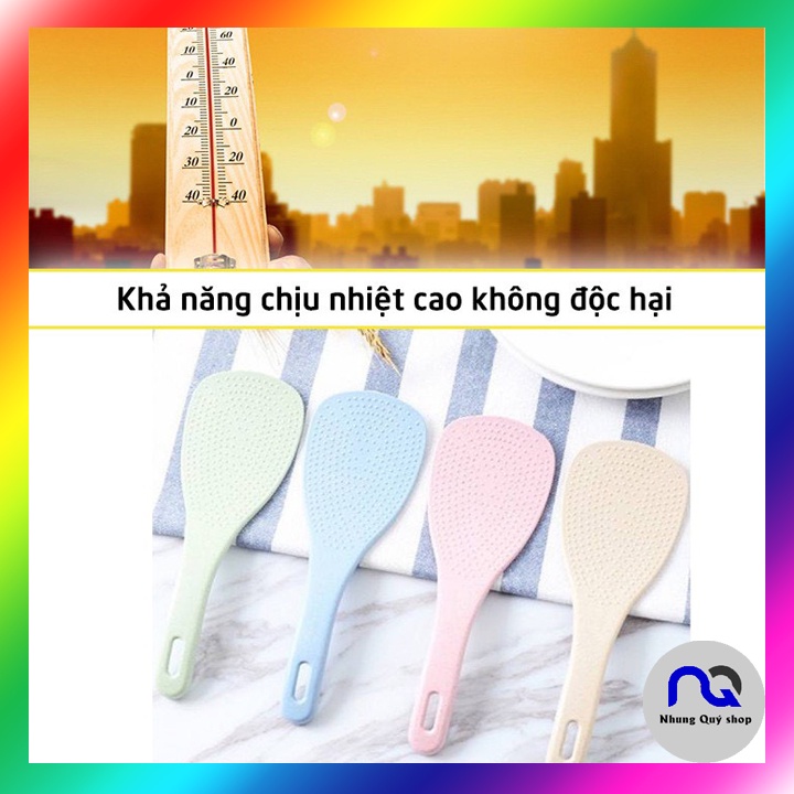 Muôi xới cơm lúa mạch tiện dụng