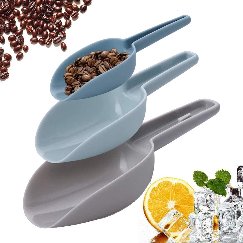 YIYU Muỗng Múc Đá / Bột Cà Phê Bằng Nhựa Tiện Dụng