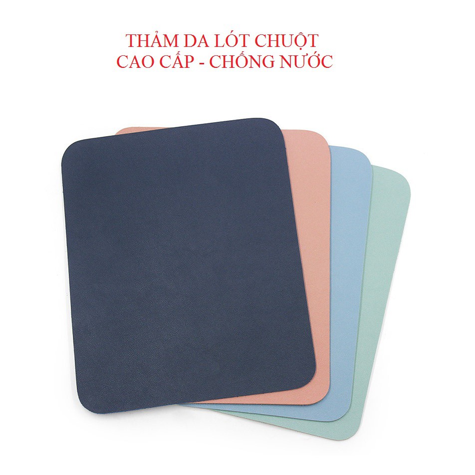 ❤️ Miếng Lót Chuột Da Loại To Mouse pad  Loại da chống nước màu tối sạch sẽ, sang trọng, tinh tế