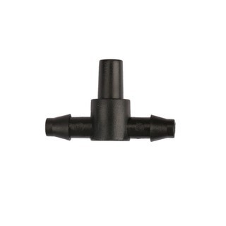Bộ 10 Tê chia 2 đầu gân cho ống Φ4/7 (6 mm), 1 đầu trơn Φ6mm