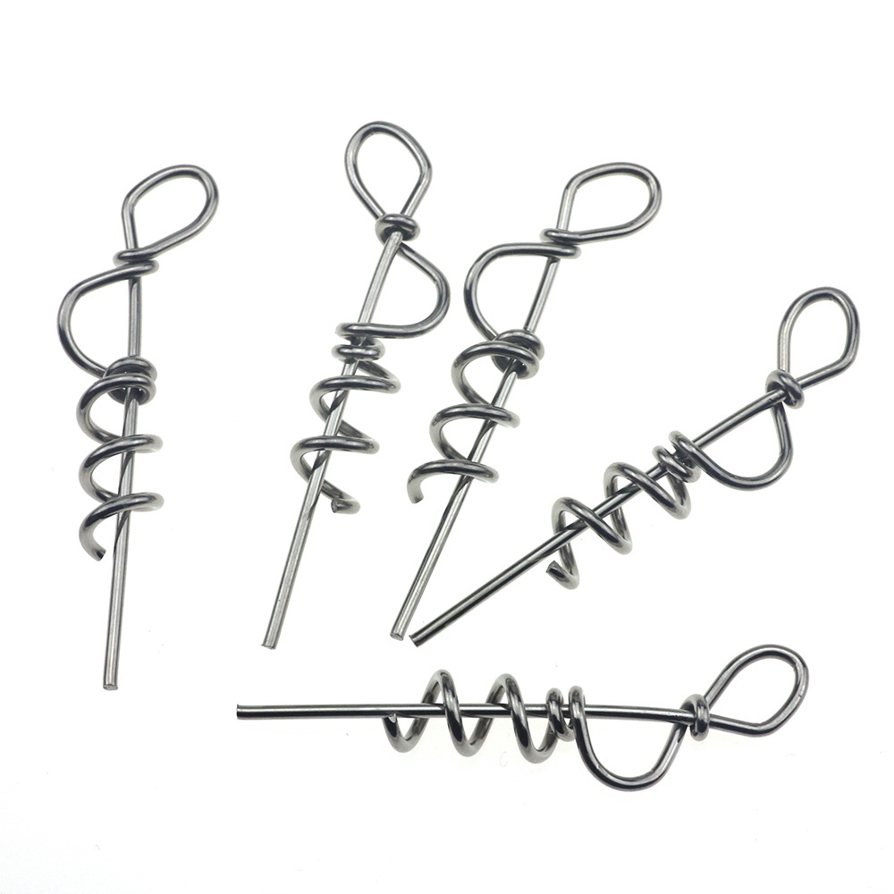 Set 20 Phụ Kiện Lò Xo Gắn Móc Câu Cá Mềm Mại Tiện Dụng