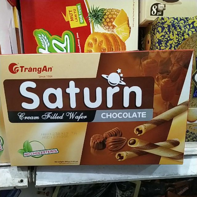Bánh Kem Quế Hương Socola/ Hỗn Hợp Saturn Hộp Giấy 440g
