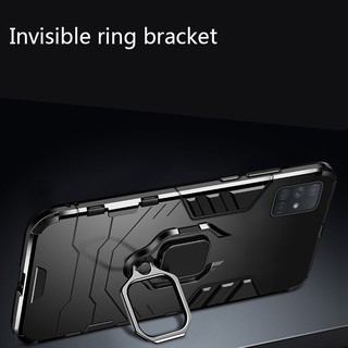 Samsung Galaxy A51 A71 Hard Case Bumper Shockproof Ring Covers