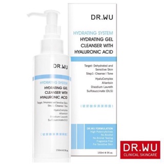 Sữa rửa mặt cấp nước Dr wu Hyaluronic Acid