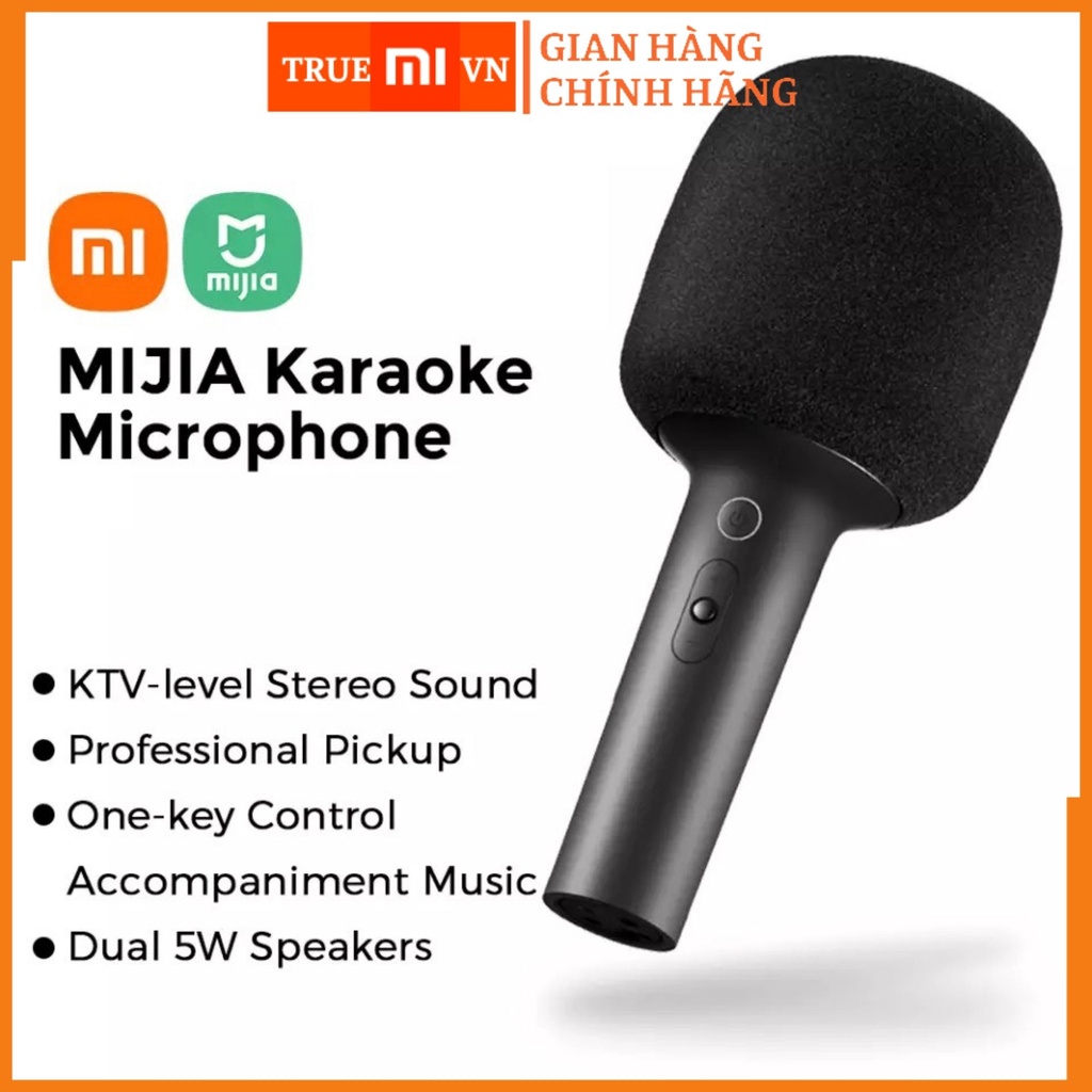 [Mã ELHACE giảm 4% đơn 300K] Micro karaoke xiaomi mijia bluetooth không dây,công nghệ giảm tiếng ồn thông minh