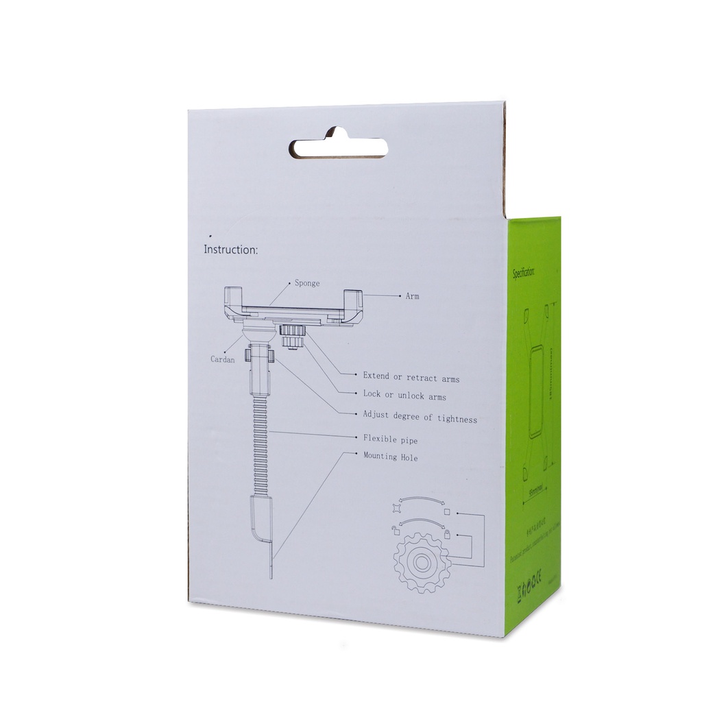 Giá Đỡ Kẹp Điện Thoại Gắn Trên Xe Máy Xoay 360 Độ MT-01