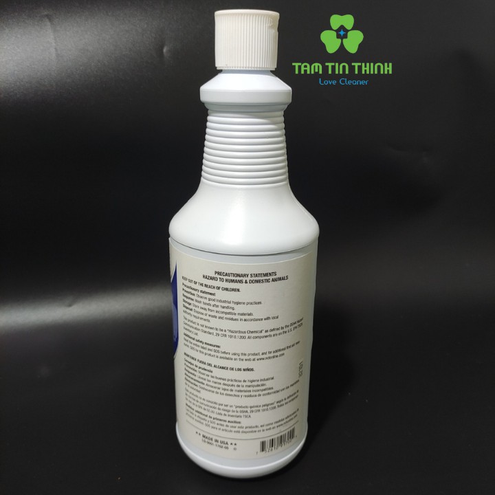 Tẩy cặn canxi nhà tắm, gương kính và các vật dụng men sứ ngoài ra còn đánh bóng, bảo dưỡng vật liệu