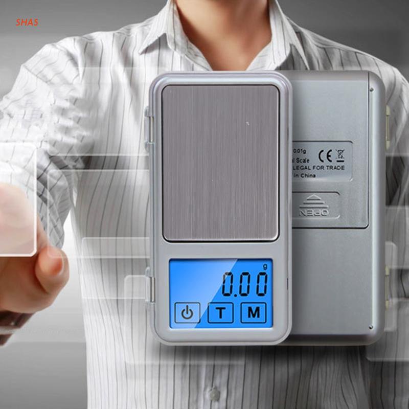 Cân Điện Tử Mini 500g/0.1g Dùng Cân Trang Sức