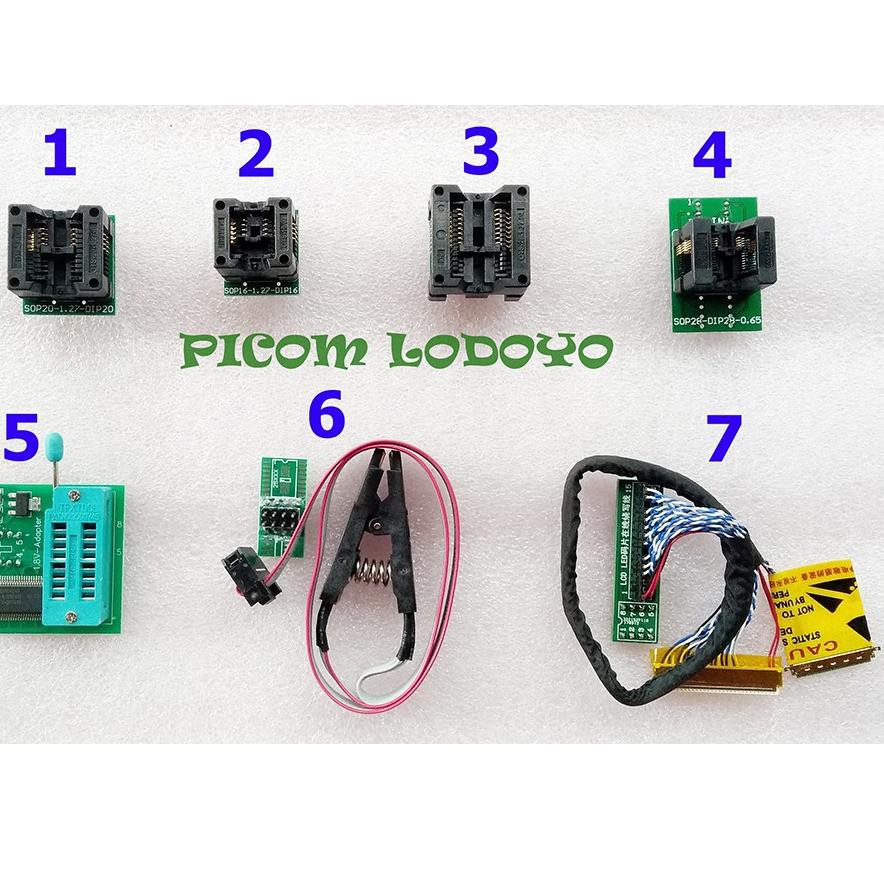 Kẹp Thử Điện Bb1n1 $sop8 Soic8 200mil Ic Ch341a Ezp2010 Rt809f Minipro Tl8