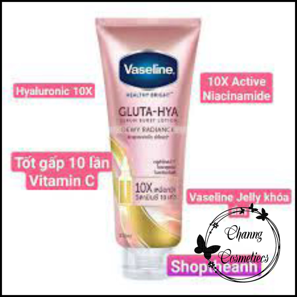 Dưỡng thể VASELINE 10X Gluta- Hya Thái lan