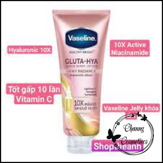 Dưỡng thể VASELINE 10X Gluta- Hya Thái lan