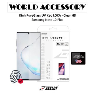Zeelot - Kính Cường Lực LOCA Trong Samsung Galaxy Note 10 Plus Toàn Màn Hình Hàng Chính Hãng
