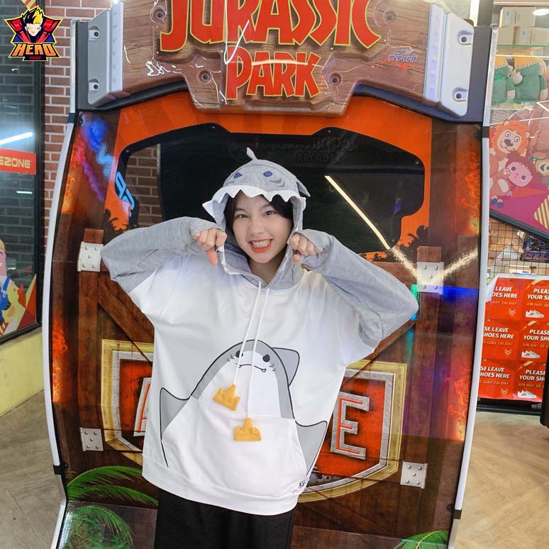 Áo hoodie Sammy nỉ da cá