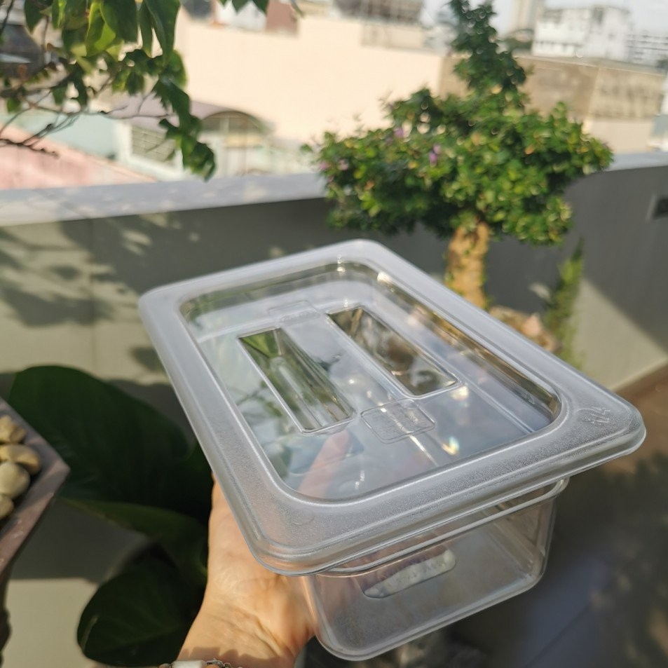 Khay nhựa GN buffet 1/2 Không nắp