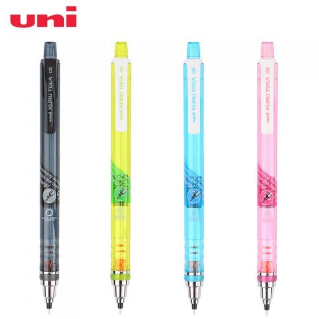 Bút chì bấm tự xoay Uni Kuru Toga 0.5mm Pencil M5-450T