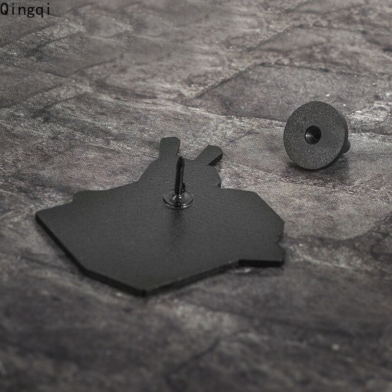 Ghim cài áo trang trí Miss Zoe hình hộp thức ăn hoạt hình vui nhộn