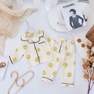 BG954- Bộ Thô Dài Tay Cổ Bẻ Cho Bé