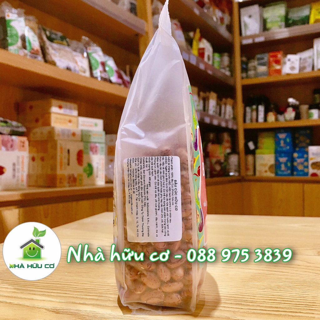 Đậu cúc (Pinto) hữu cơ Sottolestelle 400g/100g- Date: 23/4/2023 - Nhà hữu cơ