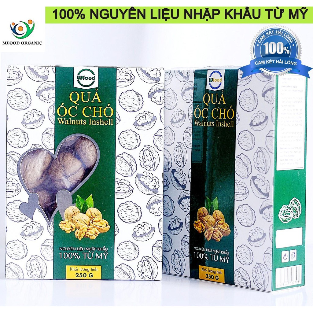 Hạt óc chó vàng Hartley Mỹ 250gr