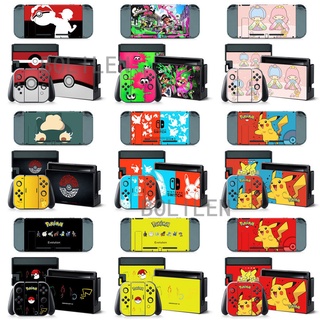 Miếng Dán Trang Trí Bảo Vệ Máy Chơi Game Nintendo Switch Hình Nhân Vật Hoạt Hình Đáng Yêu